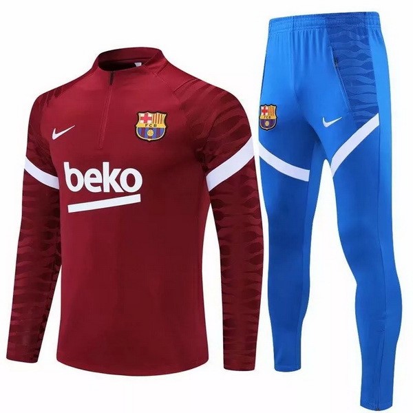 Chandal Barcelona 2021/22 Rojo Azul Blanco